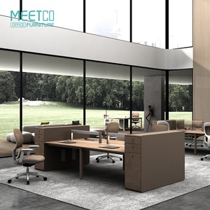 Modern Modular <b>Office</b> Cubicle Workstation Desk <b>Office</b> Furniture Staff Call Center l Shaped Wooden <b>Office</b> Desk - Product Image 2