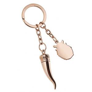 Portachiavi a Forma di Coccinella Rosa, Elegante Accessorio per Chiavi dell'Auto - Product Image 2