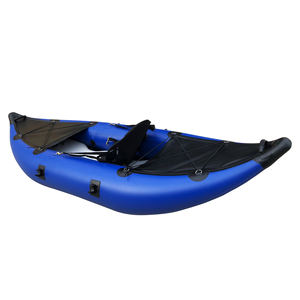 Kayak gonflable à double point <span class=keywords><strong>de</strong></span> chute <span class=keywords><strong>de</strong></span> mer détachable Portable bateau <span class=keywords><strong>de</strong></span> pêche 2 places 3 1 personne Kayak d'aviron à vendre Innova Kayak - Product Image 1