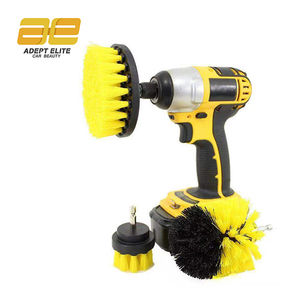 Multi-Purpose Electric Drilling <strong>Brush</strong> <strong>Cleaning</strong> Kit With Nylon Bristles OEM Available For Bathroom Kitchen &amp; Tile Floor Scrubbing - Product Image 3