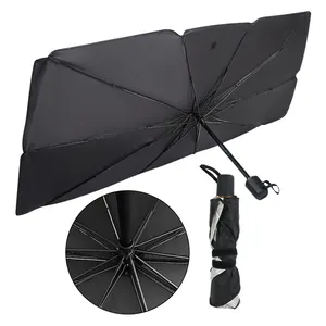 UV Protection Sun Shade Windshield Portable Car Foldable Sunshades Umbrella For Windshields Of Various Car Models