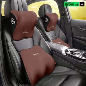 Coussin de nuque de voiture personnalisé de luxe en mousse à mémoire de forme souple, imperméable, style sport, avec refroidissement, chauffage, ventilation et massage - Product Image 5