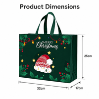 Sacs cadeaux en stock, nouveaux sacs de courses non tissés pour Halloween et Noël