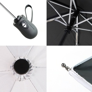 ร่มพับขนาดเล็กพกพาสะดวกเปิดอัตโนมัติป้องกันรังสียูวีน้ำหนักเบาสำหรับผู้หญิงสาวเดินทางจำเป็น - Product Image 3