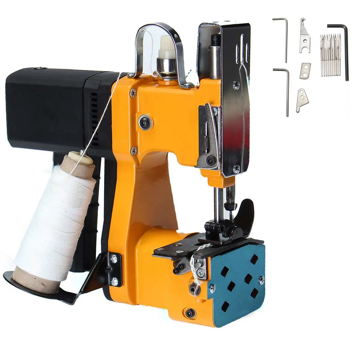 Plug-in style commercial sewing machine for nylon bag woven bag burlap bag