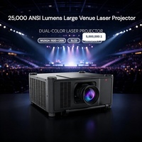 Projecteur laser professionnel de 25 000 lumens ANSI pour la cartographie 3D architecturale avec WUXGA, correction 6 points et contraste élevé