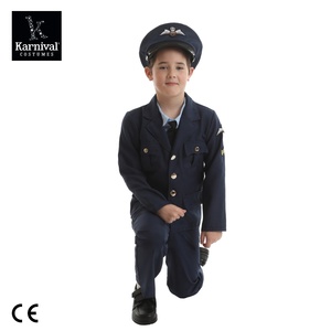 ODM vente entière haute qualité RAF pilote Costume pour enfants Cosplay uniforme Performance porter Halloween fête garçons RAF uniforme groupe d'âge enfants - Product Image 6
