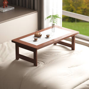 Modern Foldable Bamboo Window <strong>Table</strong> Home Furniture Tatami Low <strong>Table</strong> Bamboo Tea <strong>Table</strong> Bed-Side - Product Image 2