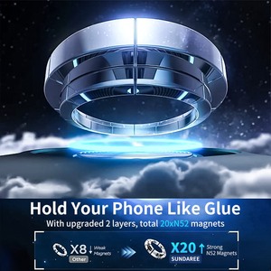 Upgraded Magnetic Phone <strong>Holder</strong> 360 Degree Adjustable Car Phone <strong>Holder</strong> Cell Phone <strong>Holder</strong> for <strong>iPhone</strong> - Product Image 5