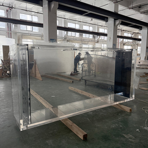 Fabrikant Supply Elegante Guangzhou Enorme Glazen Accessoires <span class=keywords><strong>Wall</strong></span> Mount Vis <span class=keywords><strong>Aquarium</strong></span> - Product Image 4