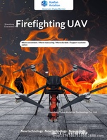 Drone de sauvetage pour la lutte contre les incendies forestiers, largage automatique, fonctionnalités intelligentes, batterie au lithium, capacité de charge de 10 à 100 kg