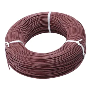 0.5mm Silicone rubber braided wire insulation high temperature waterproof house wiring electrical and electronic connection wire