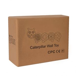 Playroom Activity <b>Sensory</b> <b>Wall</b> Panels Multi-Function Interactive Caterpillar Montessori Busy Board - Product Image 6