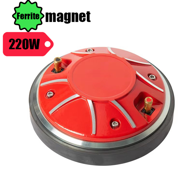 3" 220W 8Ω Titanium Compression Driver 106dB Bolt-On High-Frequency Driver for Line Array PA System