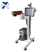 Machine de codage laser à fibre NF3808-GD système de marquage de fibres codeur de date pour machine d'emballage rotative de poche et étiqueteuse d'autocollants