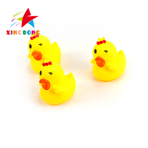 Venta caliente 2024 Blister Bathtime Ducks Baby Bath Toys Baño flotante Piscina Baño Juguete de baño Animal de goma - Product Image 5