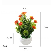 Plantes en pot artificielles Bonsaï écologiques faites à la main pour l'intérieur/l'extérieur – Idéales pour la remise des diplômes, Pâques, la Saint-Valentin