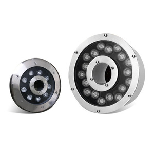 ไฟน้ำพุ LED ทรงกลมสแตนเลส IP68 กันน้ำ 5000K แสงเดย์ไลท์ DC 12V ปรับความสว่างได้สำหรับสระว่ายน้ำ - Product Image 3