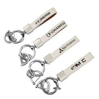 Porte-clés durable en alliage de zinc pour voiture avec logo et pendentifs personnalisables ; Cordon porte-clés promotionnel de luxe – Vente en gros directe usine