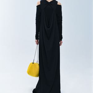 Fashion Wool Crossbody <b>Bag</b> Metal <b>Bead</b> Chain High End Square Phone <b>Bag</b> Crossbody <b>Bag</b> Label Sewing Logo Outdoor - Product Image 6