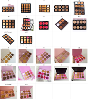 Nouveauté, palette de maquillage blush à marque privée, 12 couleurs, palette de blush, d'enlumineur et de contour