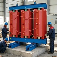 Transformateur redresseur triphasé à sec de type moulé en résine époxy 50Hz ZBSC(B)12-1000 ~ 3150 pour niveaux de tension de 35 kV et moins