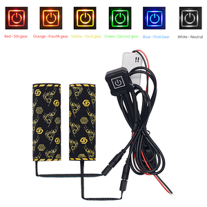 Coussinet de poignées chauffantes pour vélo électrique 5 + 1 température de vitesse réglable avec fonction de mémoire système de carrosserie essentiel pièces de moto - Product Image 3