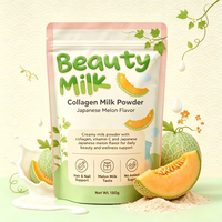 Collagène en peptides de petite molécule à saveur de melon japonais, haute solubilité, absorption rapide, soutient la peau, les cheveux, les ongles et les articulations