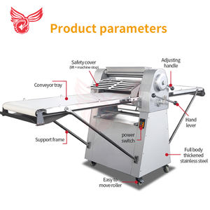 Impasto automatico di alta qualità Sheeter vendita calda per le panetterie per la farina di frumento e ingredienti dell'uovo condizione nuova - Product Image 6