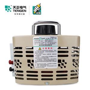 เครื่องควบคุมแรงดันไฟฟ้าเท็นเก้น 2kVA 220V เฟสเดียว ปรับแรงดันขาออกได้ 0-250V หม้อแปลงแบบออโตคัปเปลอร์ - Product Image 2