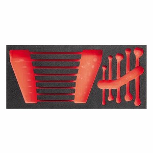 <b>Makeup</b> Sponge Set 519 M 285P1V Red Professional Cosmetic <b>Tools</b> For Face Application - Product Image 1