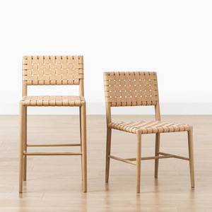 Madeira maciça de Midcentury americana que janta a cadeira estilo antigo durável ecológico do Wabi-sabi para o B & B Restaurantes Café Lojas Hotéis - Product Image 6