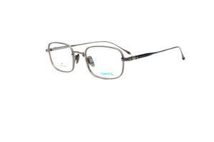 Superovo <span class=keywords><strong>Lunettes</strong></span> optiques unisexes de style français, imprimées, en titane, monture intégrale, acétate doré 18 carats, légères, de haute qualité, nouveau design - Product Image 4