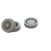 Bouton-poussoir en caoutchouc moulé sur mesure