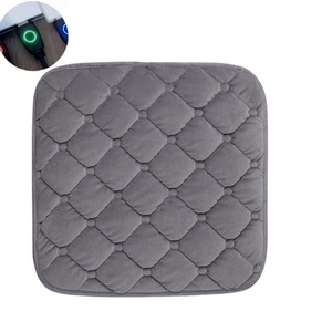 Factory Wholesale Quilted Office Chair Seat <b>Cushion</b> with Multi-Level Temperature Regulation Graphene Heating <b>Pad</b> - Product Image 5