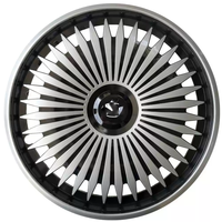 Jantes forgées sur mesure noir brillant édition compétition Aero Disk 16-22 pouces avec couvercle turbofan aérodynamique pour jantes de course Tesla Audi