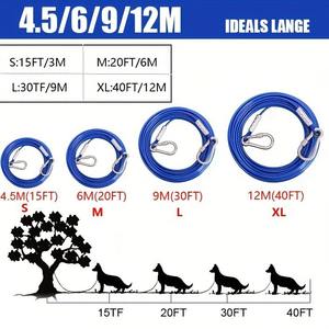 Estaca <span class=keywords><strong>de</strong></span> clavija <span class=keywords><strong>de</strong></span> perro antioxidante <span class=keywords><strong>de</strong></span> alta resistencia, ideal para accesorios <span class=keywords><strong>de</strong></span> jardín y <span class=keywords><strong>Camping</strong></span>, Estaca <span class=keywords><strong>de</strong></span> amarre con Cable para perros - Product Image 3
