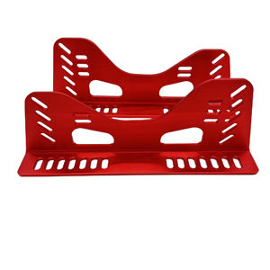 하이 퀄리티 5052 알루미늄 레이싱 버킷 시트 사이드 마운트 양극 산화 처리 된 골드 레이저 컷 벤딩 서비스 판금 제작 - Product Image 2