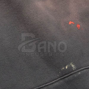 Haute qualité conception personnalisée en détresse à capuche hommes sweats à capuche grande taille décontracté solide fermeture éclair respirant polaire automne personnalisable - Product Image 6