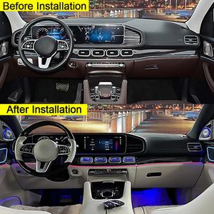 Luz ambiental de salida de ventilación de aire Multicolor Interior de aire acondicionado LED para mercedes-benz GLE <span class=keywords><strong>GLS</strong></span> W167 - Product Image 3