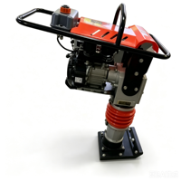 Pilonneuse industrielle 2026, moteur essence 5,5 CV, compacteur de sol robuste pour la construction routière, certifiée CE
