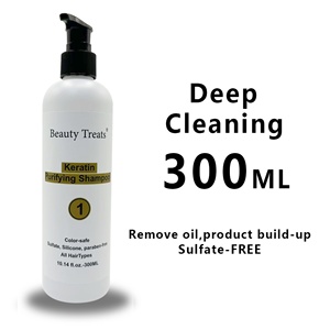 Personnalisable En Gros Baril Puissant Nettoyage Anti-Pelliculaire Kératine Shampooing pour Hôtel Salon De Coiffure Reconstitution Pack Cheveux - Product Image 5