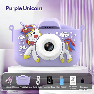 Câmera Digital Infantil de Alta Qualidade com Sensor CMOS e Suporte para MicroSD, Câmera de Impressão Instantânea HD para Crianças - Product Image 3