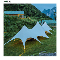 Abri d'extérieur en toile à multiples pignons pour événements, parcs, pelouses, traiteur et festivals – Tonnelle personnalisée pour le glamping et l'aménagement de parcs