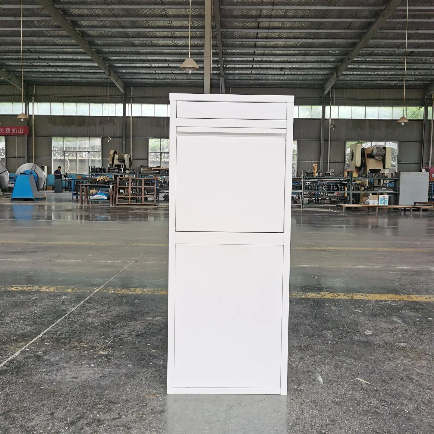 CAS-158 Customized Steel Modern Letter Box Postbox American Mailbox Package Dropbox Residential Parcel Delivery Box