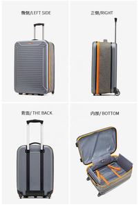 Ensemble de Bagages de Voyage Pliable ABS PC, Lot de 3 Pièces, Bagage à Main, Roulette <span class=keywords><strong>TSA</strong></span>, Tissu Aluminium, <span class=keywords><strong>Cadenas</strong></span> Inclus, 20, 24, 28 Pouces - Product Image 6