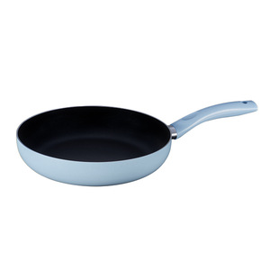 Padella Antiaderente in Lega di Alluminio Pressato con Rivestimento in Ceramica Effetto Marmo, Manico in Bakelite, Compatibile con Induzione, Ecologica per Uso Domestico - Product Image 1
