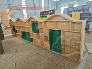 Chiquitos, diseño moderno, Banco <span class=keywords><strong>de</strong></span> asiento <span class=keywords><strong>de</strong></span> <span class=keywords><strong>lectura</strong></span> multifuncional, estantería para niños, forma <span class=keywords><strong>de</strong></span> <span class=keywords><strong>casa</strong></span>, Material <span class=keywords><strong>de</strong></span> madera, estantería <span class=keywords><strong>de</strong></span> dibujos animados - Product Image 3