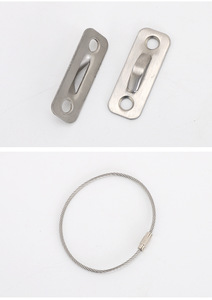 Stainless Steel Durable Anti-Tipper Furniture Safety Device for Hospital Kitchen Living Room & Dining Rooms - Product Image 5
