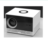 Nouveauté : Mini projecteur intelligent Android portable 350 ANSI, 1080p (pas 4K), pour le home cinéma et le bureau
